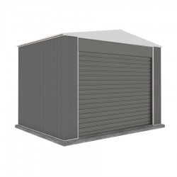 Absco 3023BRK 3.00m x 2.26m x 2.30m Gable Garden Shed Large Garden Sheds Colorbond Roller Door